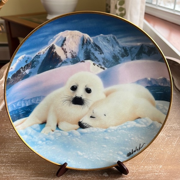 The Franklin Mint "Snuggle Up" by Wepplo - Picture 1 of 6